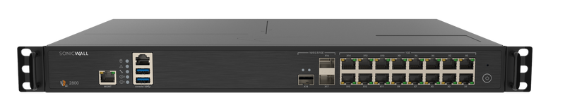 SonicWall NSa 2800 TotalSecure Advanced Edition 3YR - Front View
