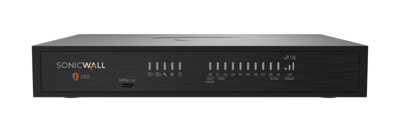 SonicWall TZ380 High Availability - Front View